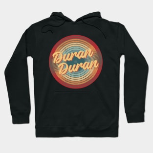 duran duran vintage circle Hoodie